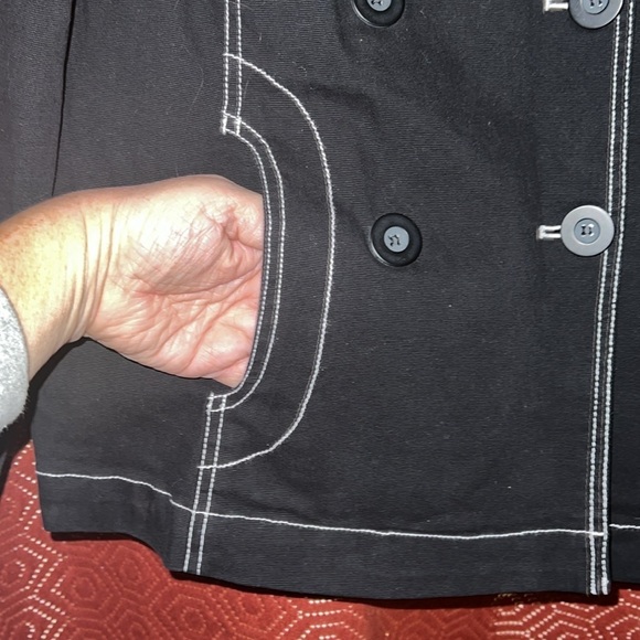 Susan Bristol Black Jacket M - Picture 6 of 9